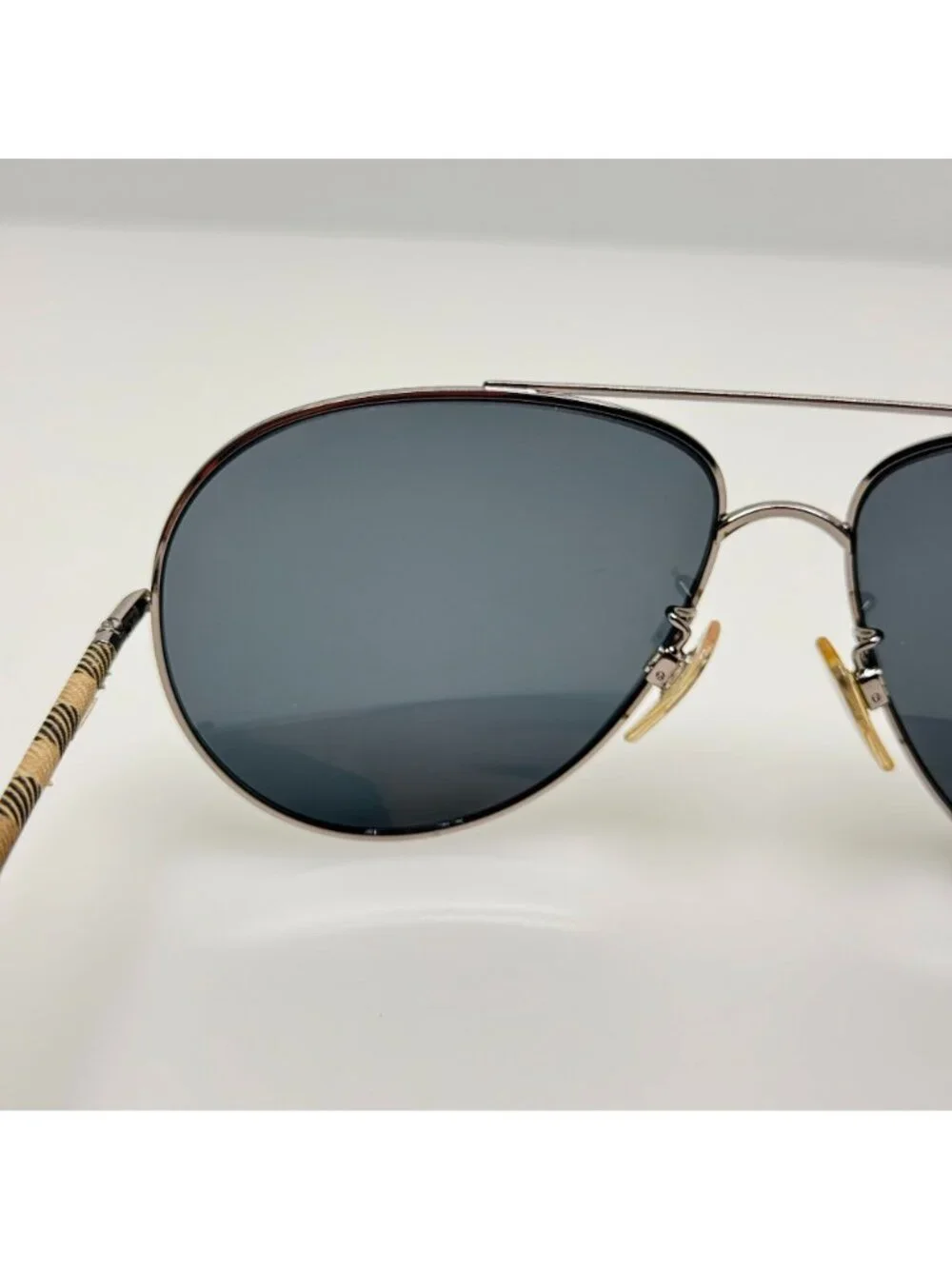Burberry Sunglasses B 3055 100681 Polarized Italy 60-14-135